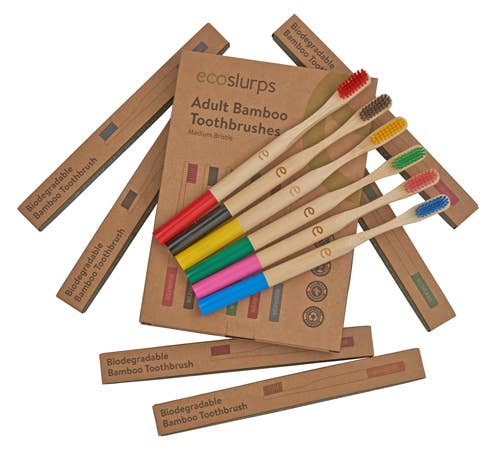 Adult Bamboo Toothbrush - 1 unit