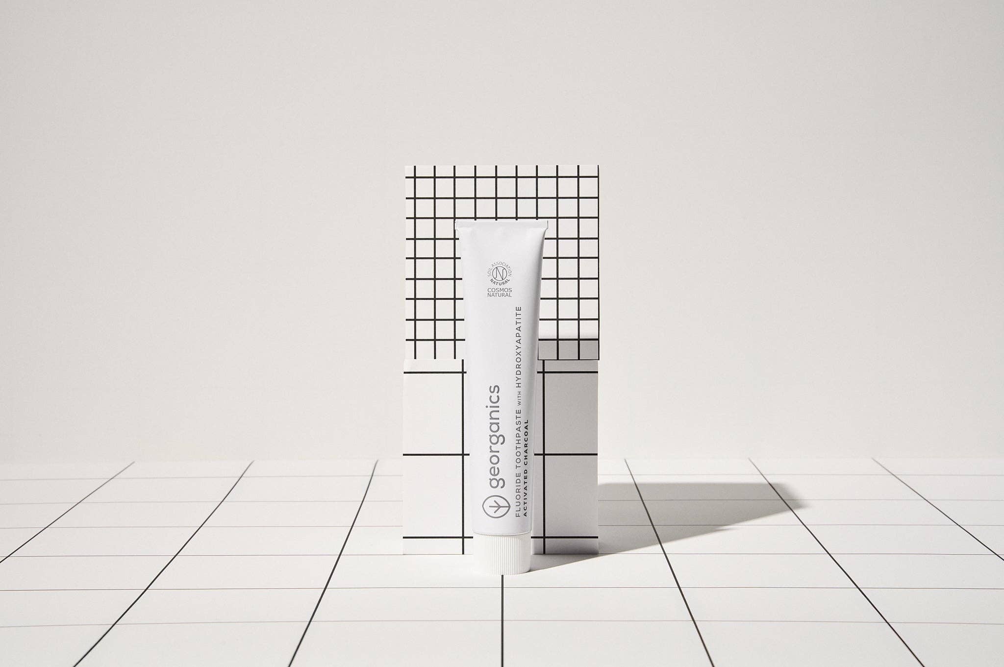 Georganics - NEW - Toothpaste next generation with Hydroxyapatite - Activated Charcoal