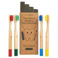 Kids Bamboo Toothbrushes (4 units)