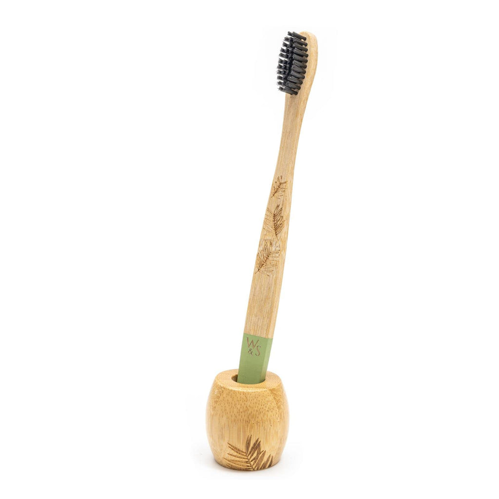 Wild & Stone Bamboo Toothbrush Holder | Eco-Friendly | Freestanding