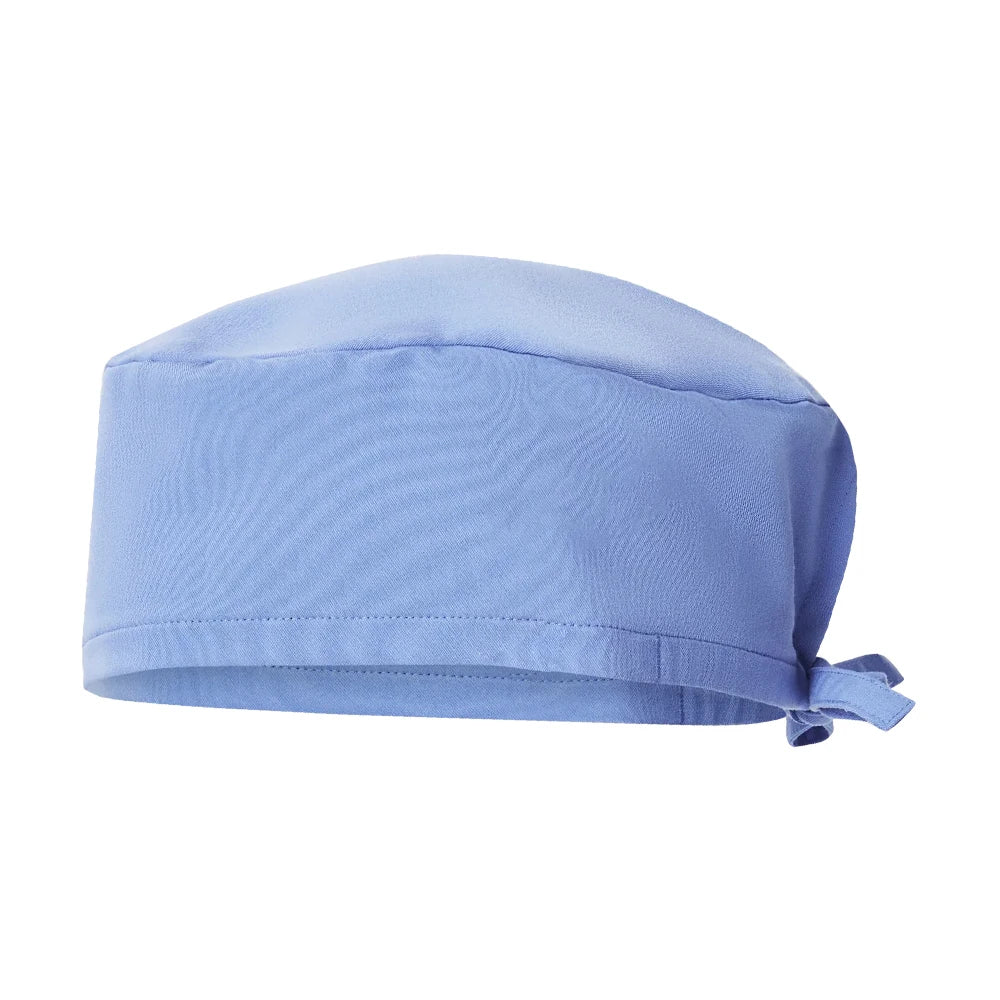 Solid Color Surgeons Hat Medical Cap Nursing Scrub Hats Hospital Clinic Scrub Caps Stretch Chef Sanitary Dental Working Caps