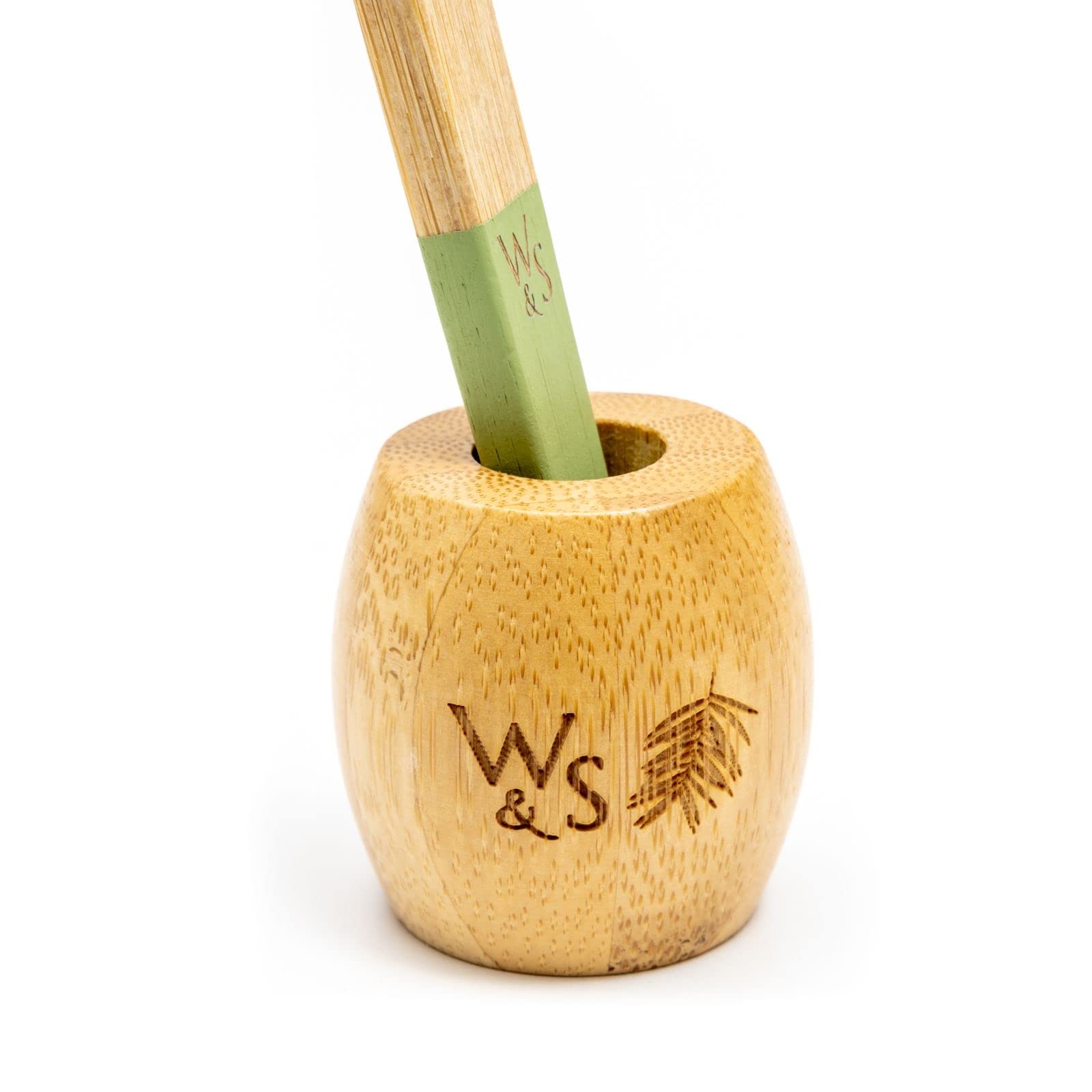 Wild & Stone Bamboo Toothbrush Holder | Eco-Friendly | Freestanding