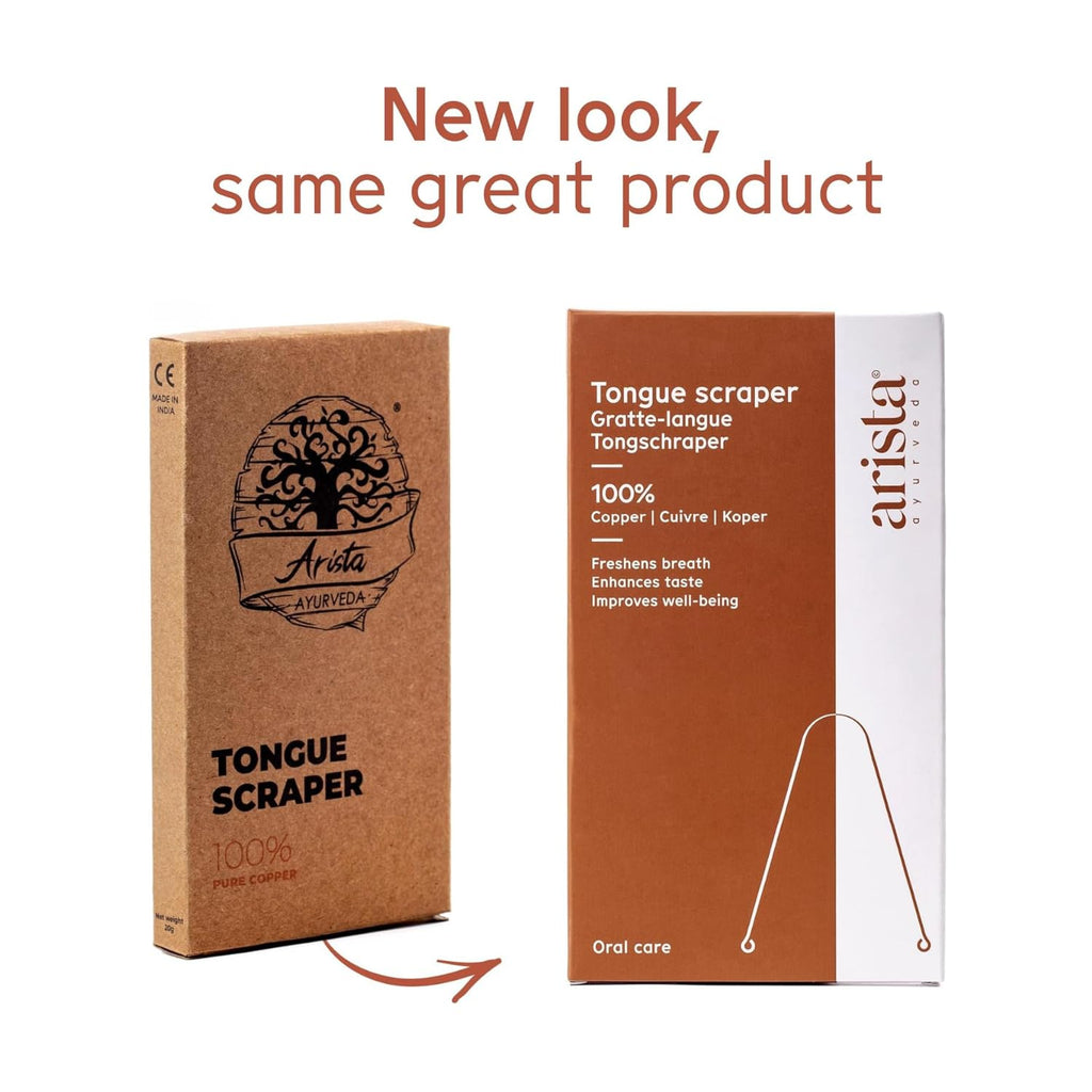 Copper Tongue Scraper – Ayurvedic Oral Care