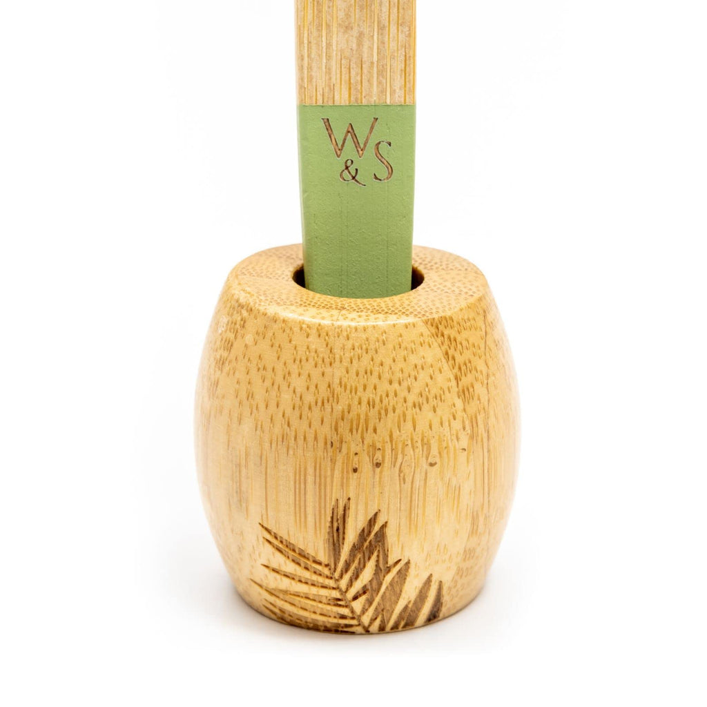 Wild & Stone Bamboo Toothbrush Holder | Eco-Friendly | Freestanding