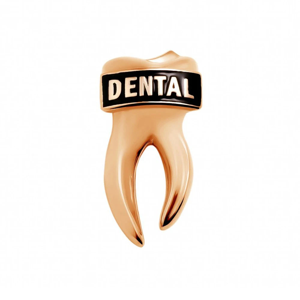 Tooth Dental Brooch Pin - Professional Enamel Lapel Badge for Dental Teams