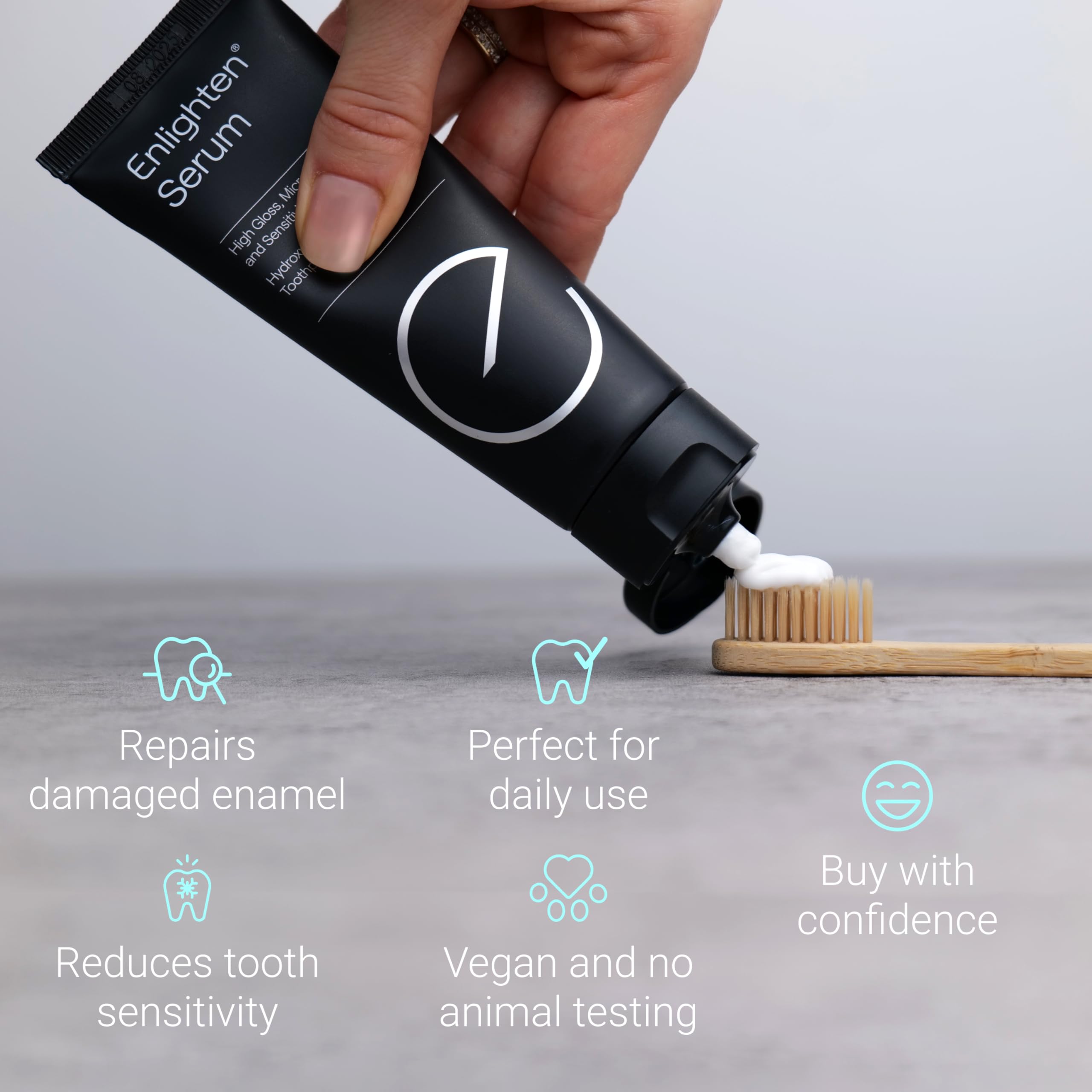 Enlighten Serum Restorative Toothpaste for Sensitive Teeth | 75ml