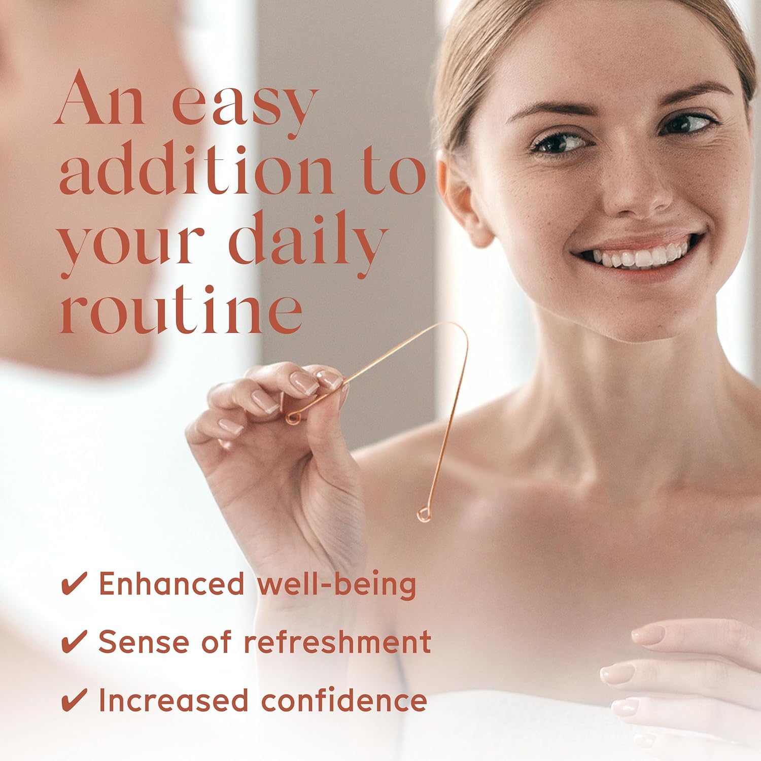 Copper Tongue Scraper – Ayurvedic Oral Care