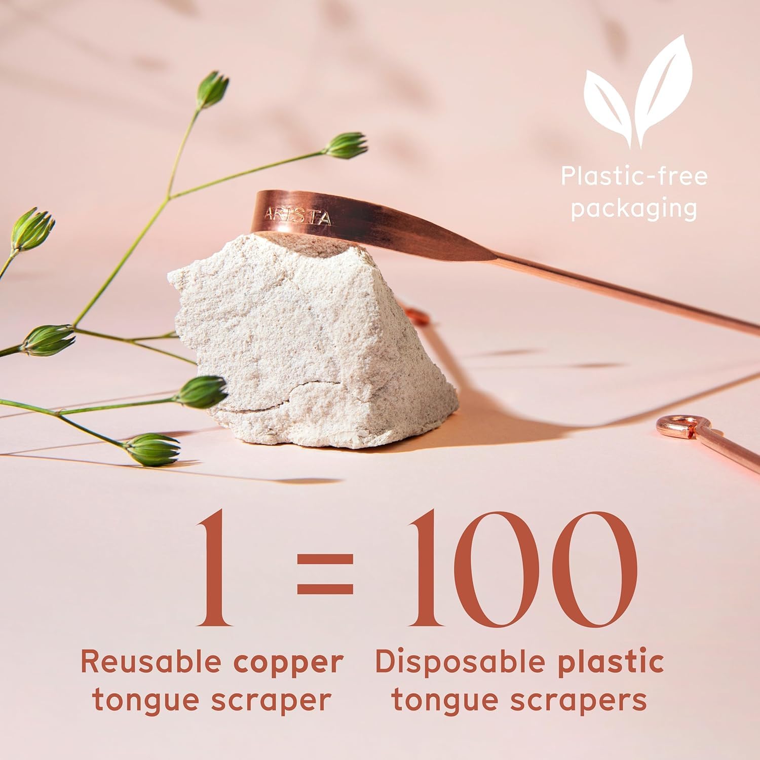 Copper Tongue Scraper – Ayurvedic Oral Care