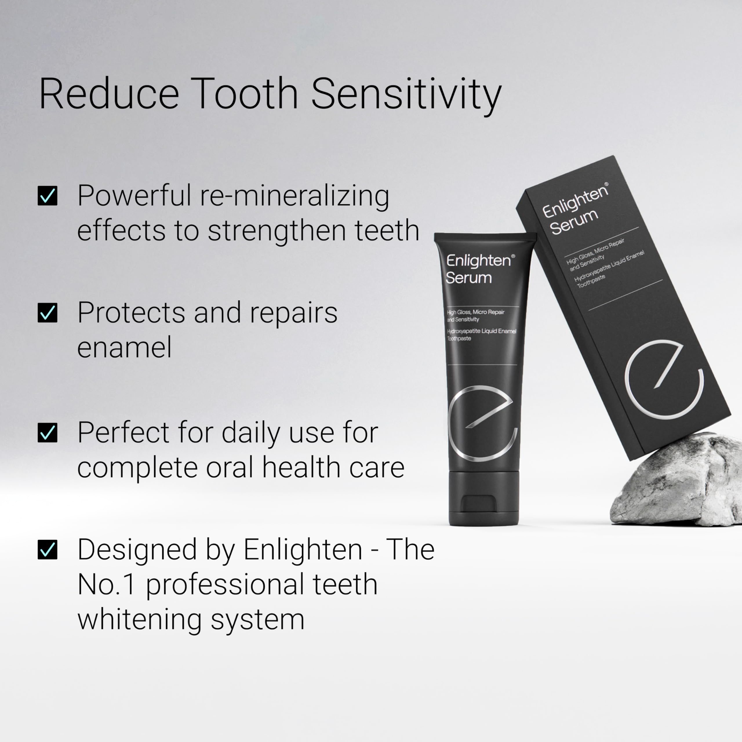 Enlighten Serum Restorative Toothpaste for Sensitive Teeth | 75ml