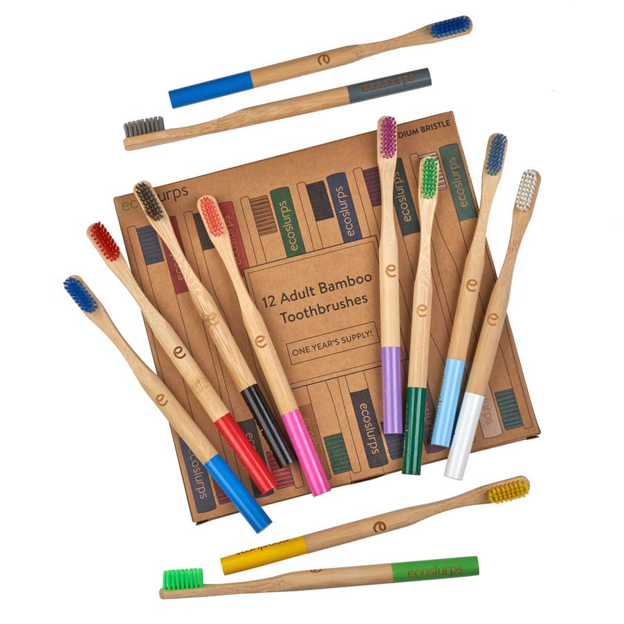Adult Bamboo Toothbrush - 1 unit