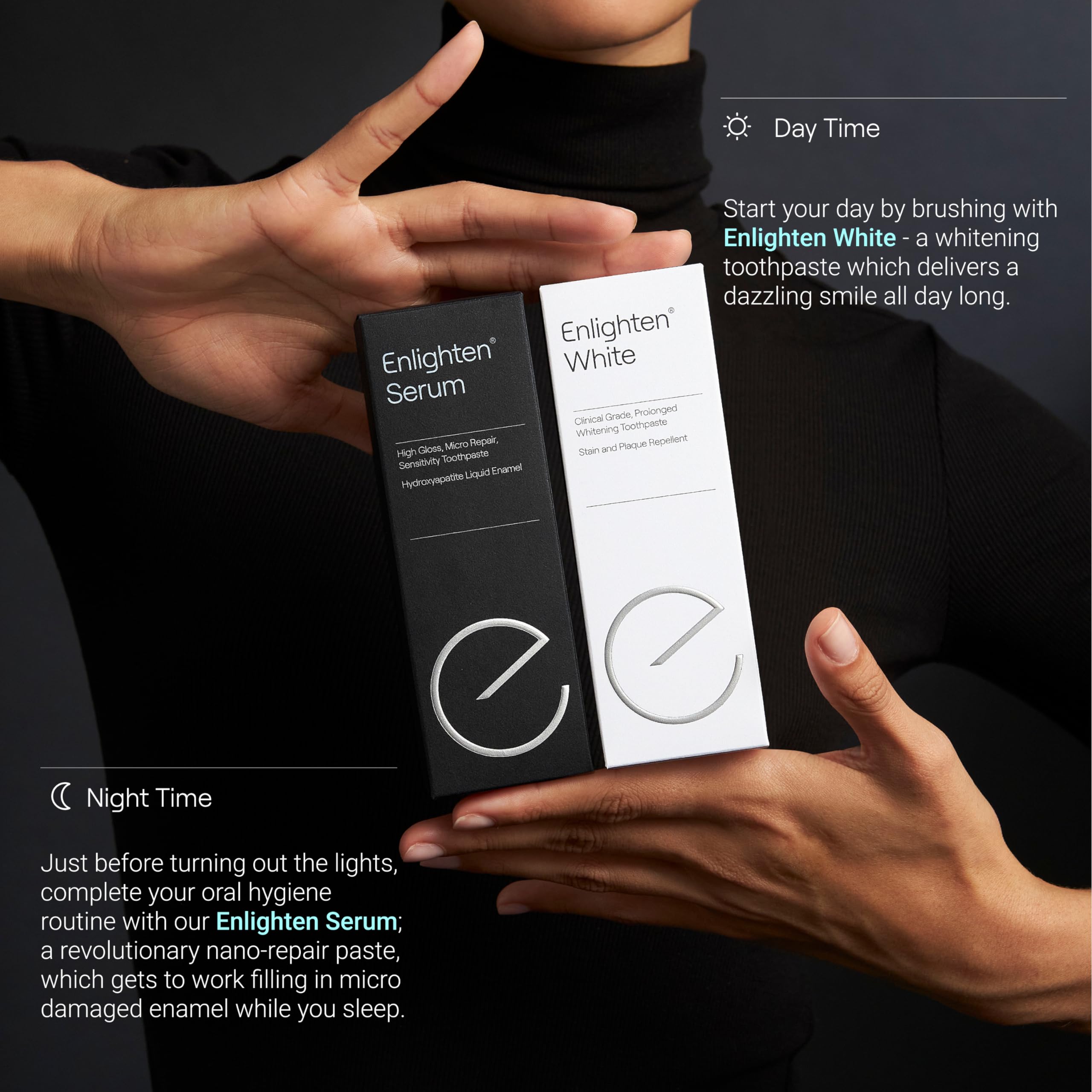 Enlighten Serum Restorative Toothpaste for Sensitive Teeth | 75ml