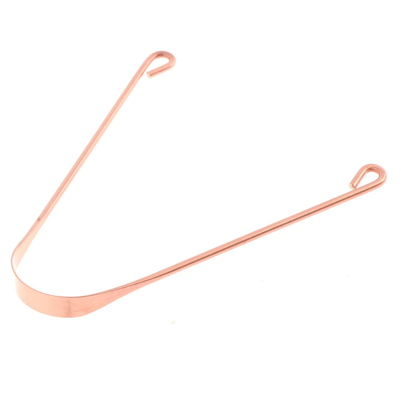 Copper Tongue Scraper - Ayurvedic Oral Care Tool for Fresh Breath