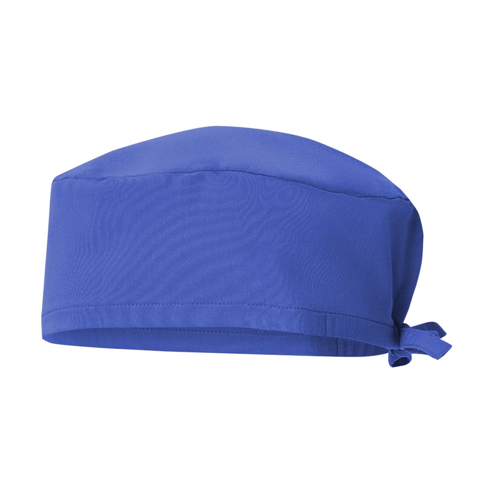 Solid Color Surgeons Hat Medical Cap Nursing Scrub Hats Hospital Clinic Scrub Caps Stretch Chef Sanitary Dental Working Caps