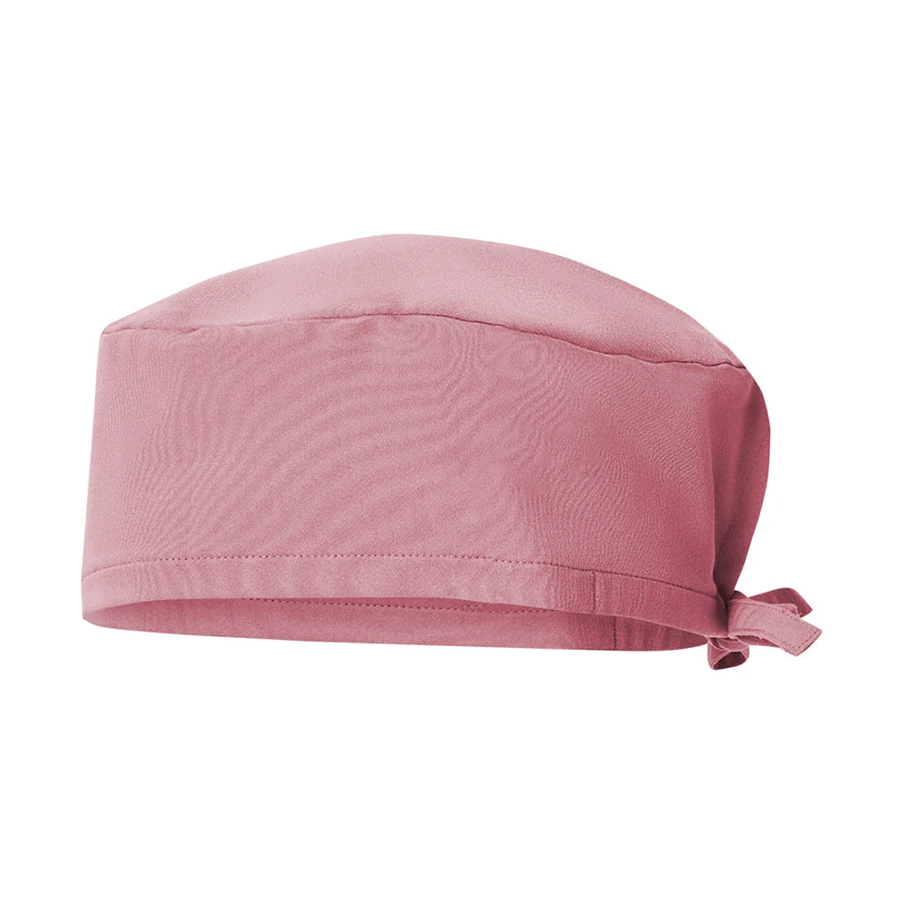 Solid Color Surgeons Hat Medical Cap Nursing Scrub Hats Hospital Clinic Scrub Caps Stretch Chef Sanitary Dental Working Caps