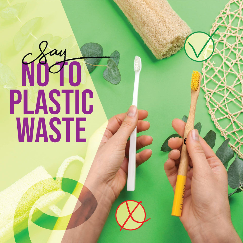 Kids Bamboo Toothbrushes (4 units)