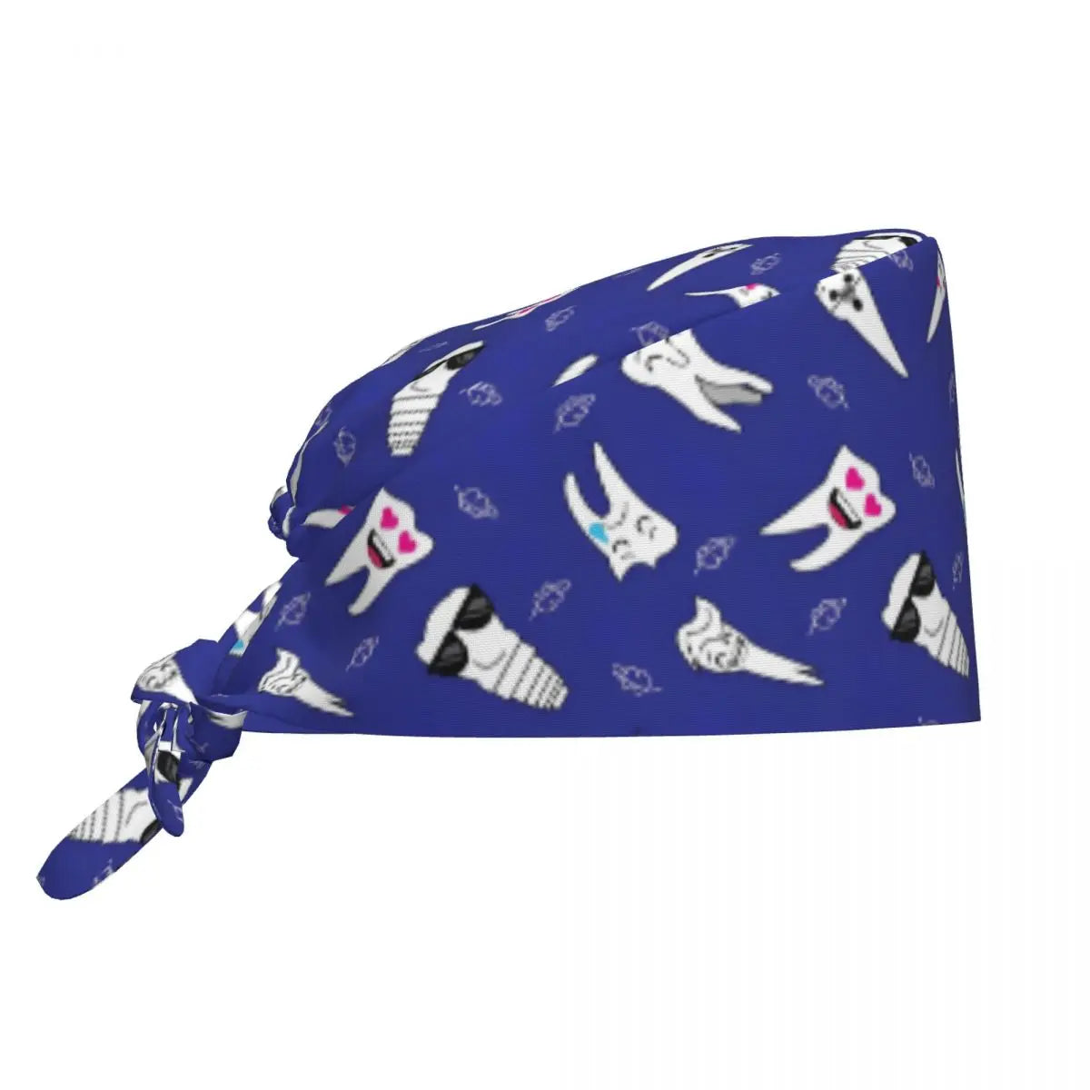 Dental Surgical Hat - Tooth Print Scrub Cap for the Dental Team