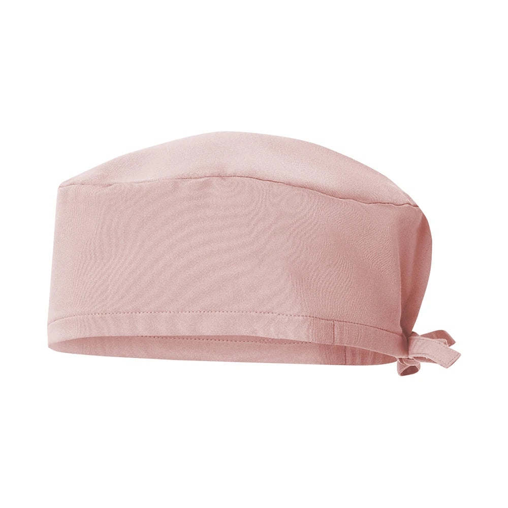 Solid Color Surgeons Hat Medical Cap Nursing Scrub Hats Hospital Clinic Scrub Caps Stretch Chef Sanitary Dental Working Caps