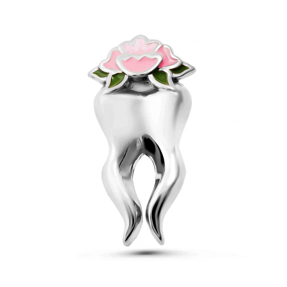 Tooth Dental Brooch Pin - Professional Enamel Lapel Badge for Dental Teams