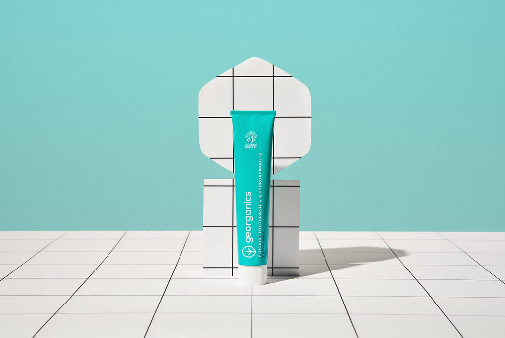 Georganics - NEW - Toothpaste next generation with Hydroxyapatite - Fresh Mint
